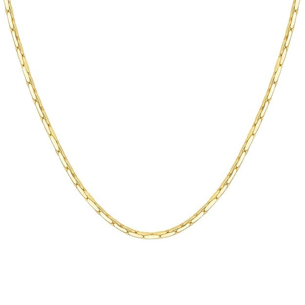 GIVA 925 Silver Golden Starlight Chain for Women and Girls