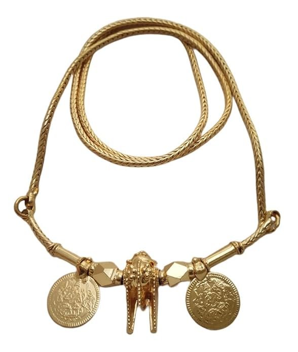 Traditional Mangalyam Bottu Chain for Women | Gold South Indian Thali Mangalsutra